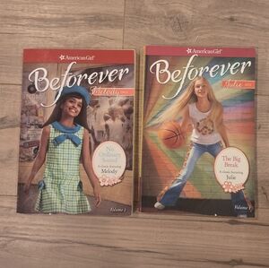 ✨️Host Pick✨️ American Girl BeForever Book Set | Melody & Julie Vol 1 - 2 Bk Set
